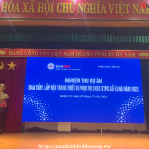 MÀN HÌNH LED P2.5 - CÔNG TY ĐIỆN LƯC QUẢNG TRỊ